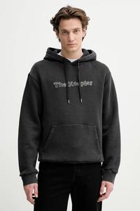 Хлопковая толстовка The Kooples, серый