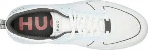 Кроссовки Hugo Mens Back с логотипом и шнуровкой, белый