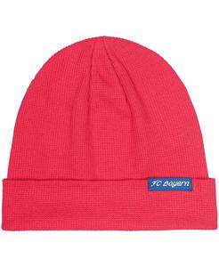Мужская красная вязаная шапка Bayern Мюнхен 3000 с манжетами Fan Ink