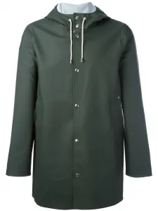 Плащ с капюшоном Stutterheim, зеленый