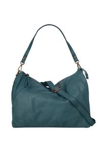 Сумка через плечо, натуральная кожа, производство Италия Samantha Look, синий