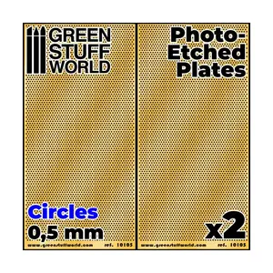 Круги - 0,5мм, Other Scenery - Photo-Etched Plates & Formable Metals