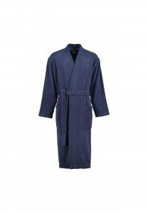Халаты мужские кимоно однотонные 828 синий - 17 Cawö