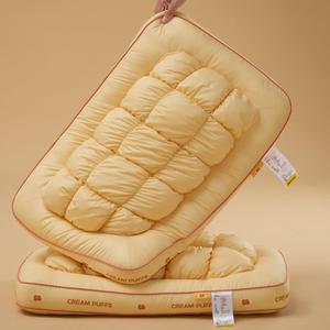 CAMZ Подушка перьевая пуховая для сна на боку Yellow