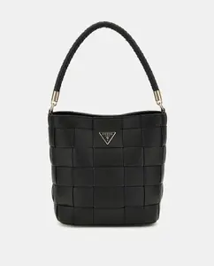 Сумка через плечо с магнитной застежкой Guess, черный