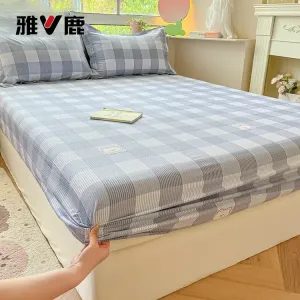 Yalu Простыня на резинке 180х200 см из 100% хлопка