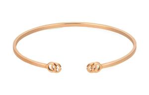 Браслет Gg Running 18k Cuff GUCCI, розовое золото