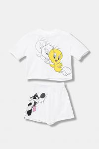 Детская хлопковая пижама United Colors Of Benetton, белый