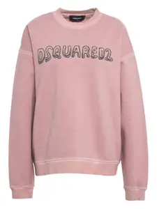 Толстовка с логотипом DSQUARED2, розовый