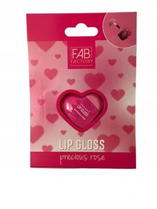 Fab Factory, Блеск для губ в форме сердца Valentine's Day Pink