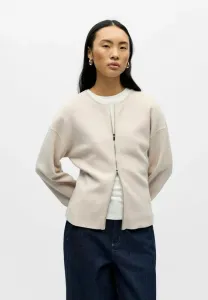 Кардиган на молнии Object, Silver Gray