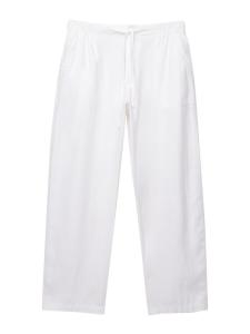 Брюки свободного кроя Pull&Bear, белый