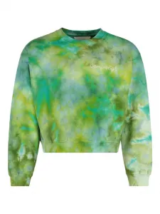 Свитшот с круглым вырезом Camp High, зеленый