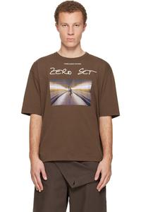 Футболка Uc2E4813-5 Undercover, коричневый