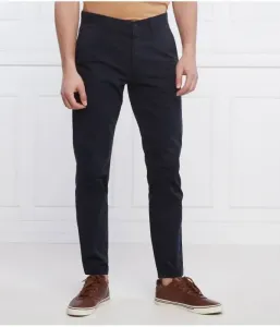 Брюки чинос-табер Boss Orange, темно-синий
