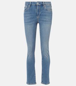 Узкие джинсы Mari с высокой талией AG Jeans, Albany Street