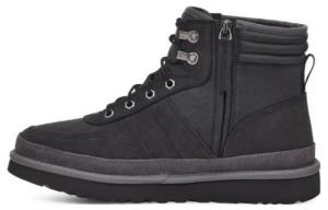 Мужские зимние ботинки Ugg Highland на молнии, черный