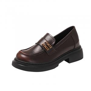 Zomila Коричневые лоферы женские, цвет Brown