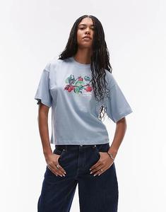 Футболка Carhartt WIP с короткими рукавами и мотивом «Лучшие из лучших», синяя