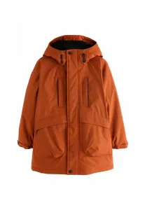 Парка стандартного кроя с водоотталкивающей подкладкой Next, Orange