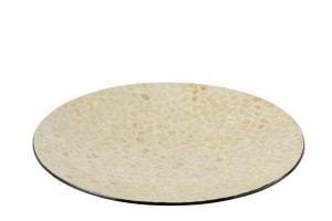 Глубокие посыпочные тарелки мятного цвета (набор из 4 шт.) J-Line, белый