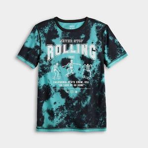 Мальчиковая футболка adaptive sensory с принтом Sonoma Goods For Life, Ivory Skaters