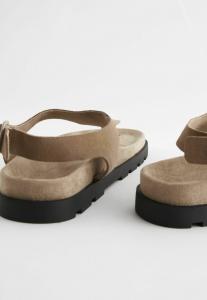 Шлепанцы TOE THONG FOOTBED Next, бежевый