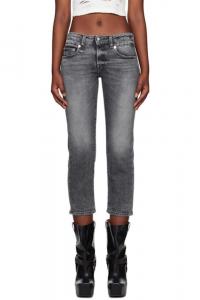 Серые прямые джинсы для мальчиков R13