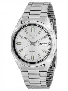 Мужские автоматические часы Seiko 5, серебристые