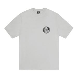 Футболка Stussy Dot Stamp Tee, цвет Fog