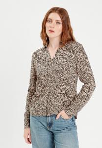 Блузка на пуговицах MIT LANGEN ÄRMELN Cache Cache, песочный