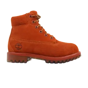 Ботинки Timberland Premium 6 Inch Suede Junior, оранжевый