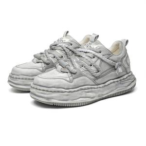 Низкие кроссовки для скейтбординга унисекс KLAMMKICKS, Distressed Gray