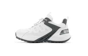 AOKANG Низкие повседневные туфли мужские, белые/серые