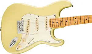 Fender Player II Stratocaster, гриф из клена, цвет Хайалиа-желтый