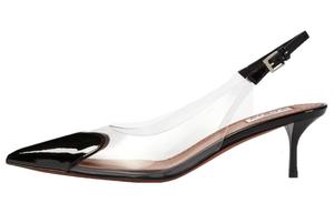 Туфли Alaïa 55mm с острым носом из кожи Alaia, черный