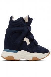 Isabel Marant Темно-Синие кроссовки Balskee