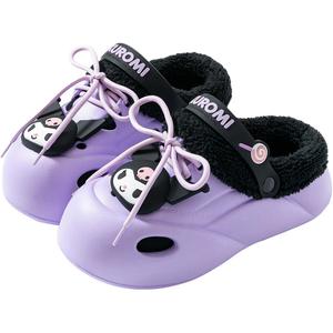 Hello Kitty Kuroimi домашние тапочки Sanrio, фиолетовый