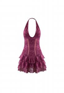 OW Collection Коктейльное платье 'ELEANOR' в цвете магента