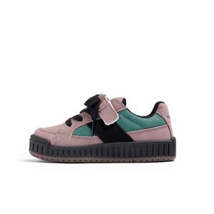 Низкие детские кроссовки для скейтбординга YEARCON, розовый/зеленый