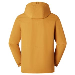 Куртка-ветровка мужская Jeep, елово-желтая