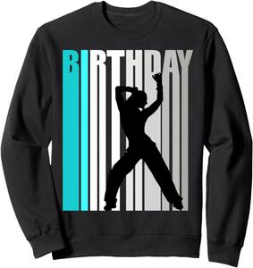 Крутая оранжевая ретро-толстовка для девочек на день рождения с танцевальным рисунком и яркими цветами Lush Dance