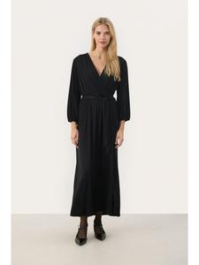 Платье из джерси ThennaPW Feminine Form в черном цвете PART TWO