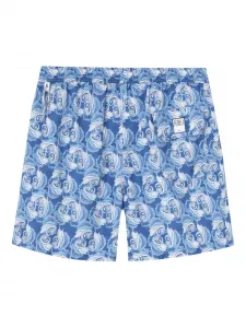 Плавки с принтом пейсли Fedeli, синий