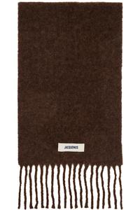 Шарф La casa 'the carro' Jacquemus, коричневый