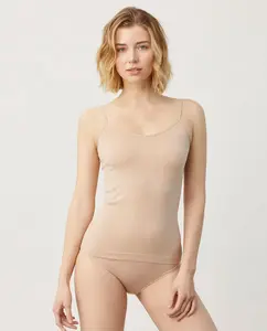 Женская майка на тонких бретелях Ysabel Mora, цвет Nude