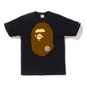 Футболка BAPE Ape Head Tee Double Sided Large Short Sleeve Unisex Black, черный