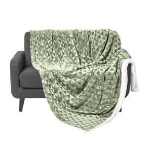 Одеяло Homescapes шалфейно-зеленый, 200/230 см