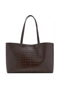 Сумка-шоппер Mango Tote bag, Brown