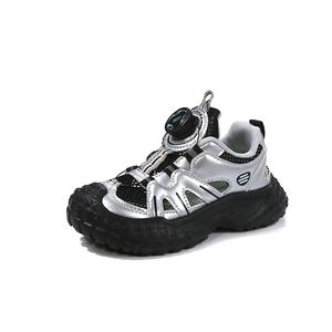 Нескользящие износостойкие низкие детские кроссовки для повседневной носки SHIBU, черный